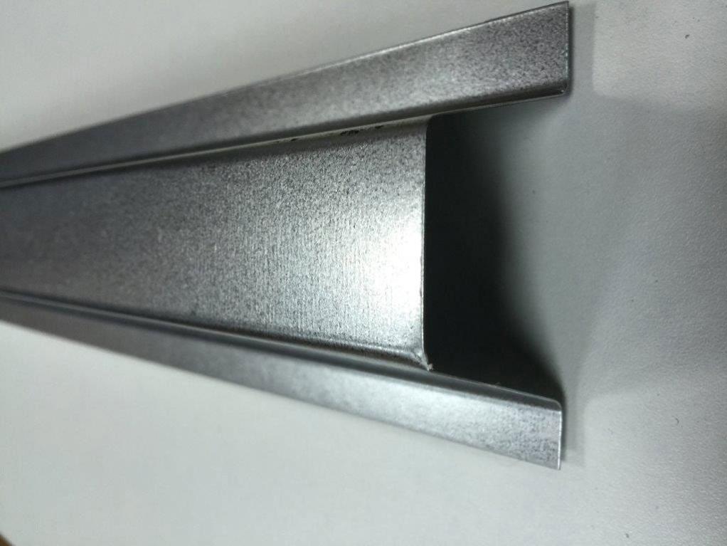 Goulotte produit de finition Cache cable exterieur 3cm galv gris acier  galvanisé