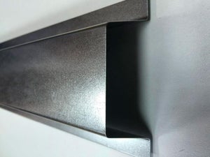 Goulotte cache-câble TV carrée - Anthracite