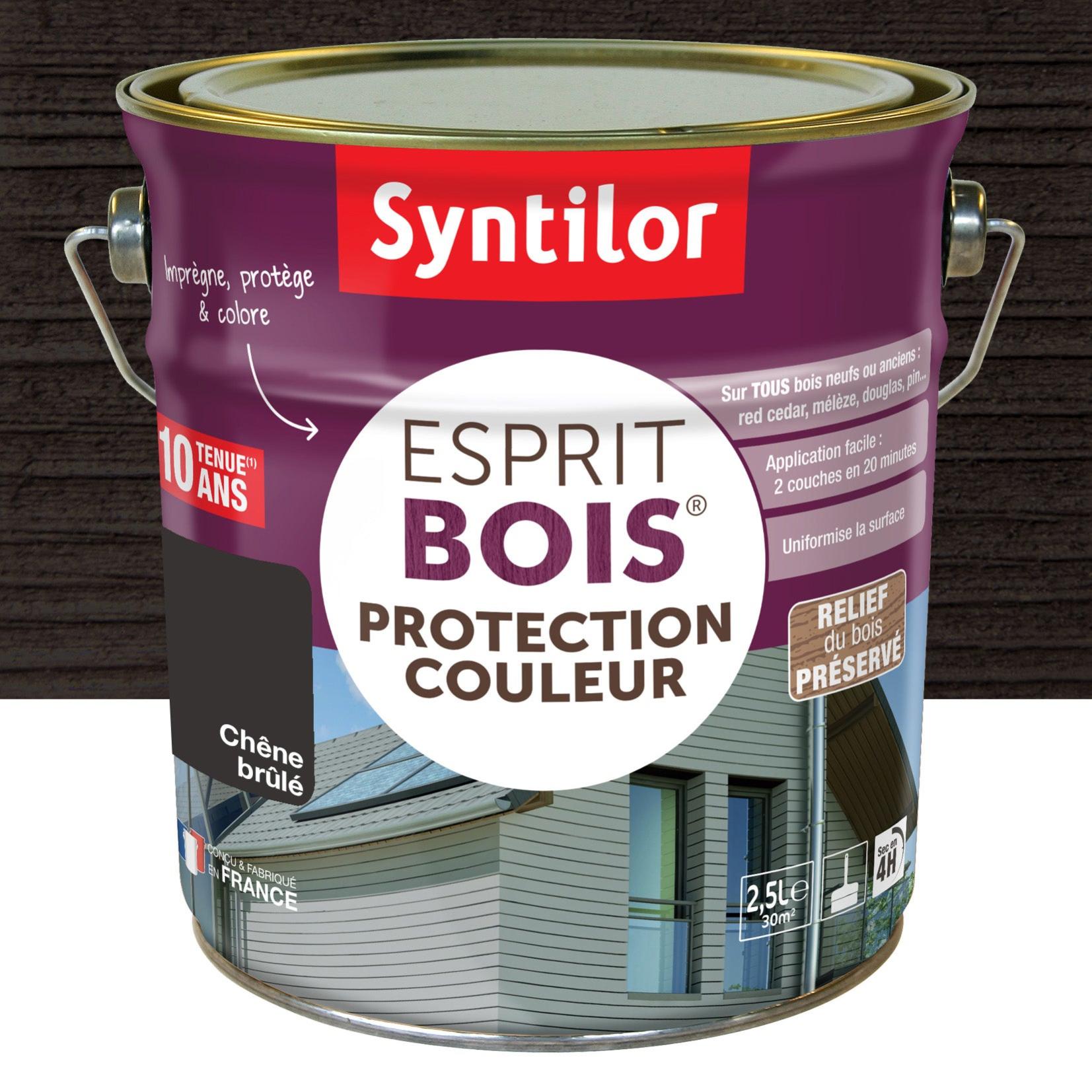 Lasure SYNTILOR Esprit bois 10 ans mat 2.5 l | Leroy Merlin