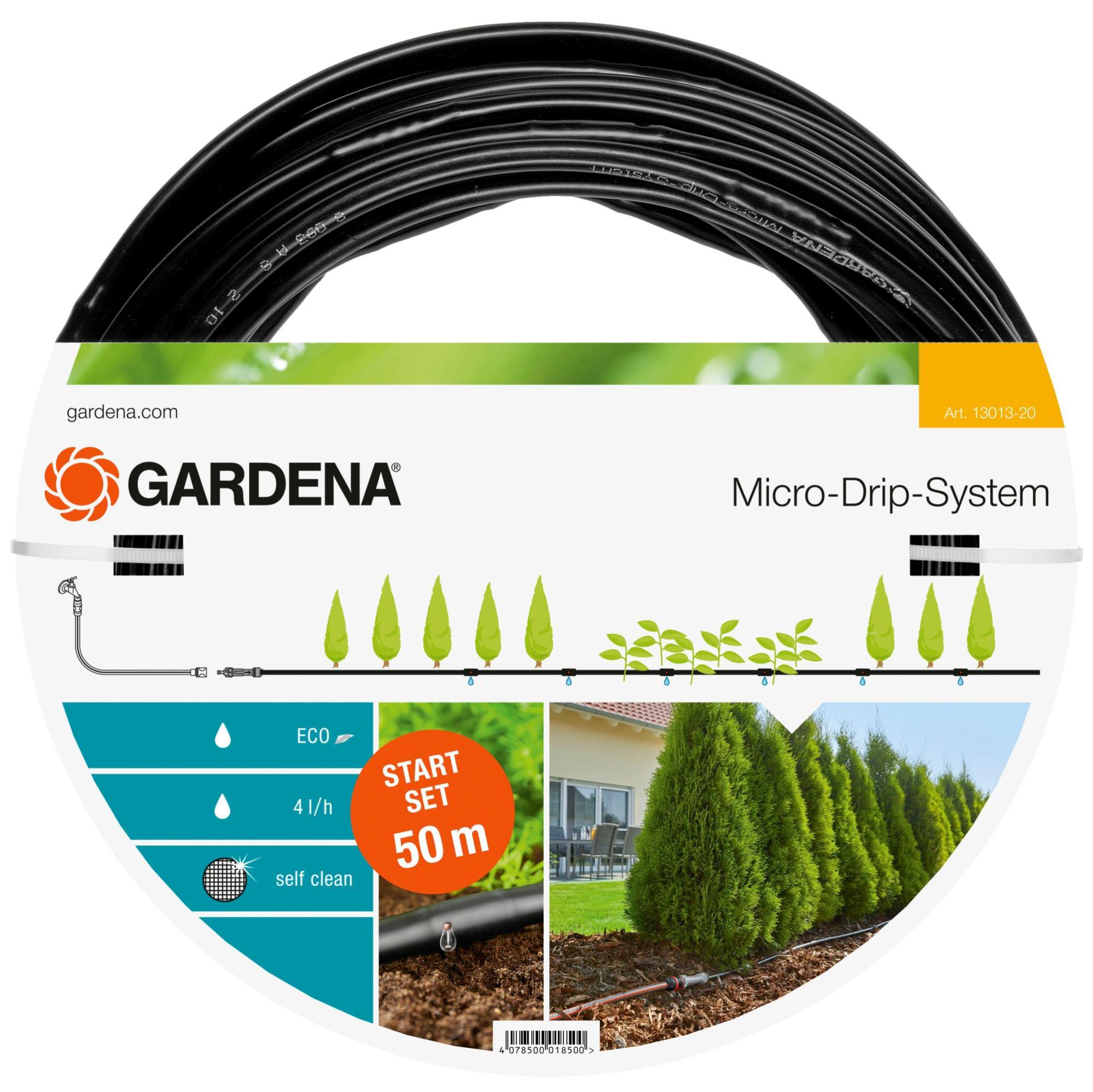 Kit d'arrosage goutte-à-goutte pour rangée de plantes GARDENA 13011-20 -  25m - M
