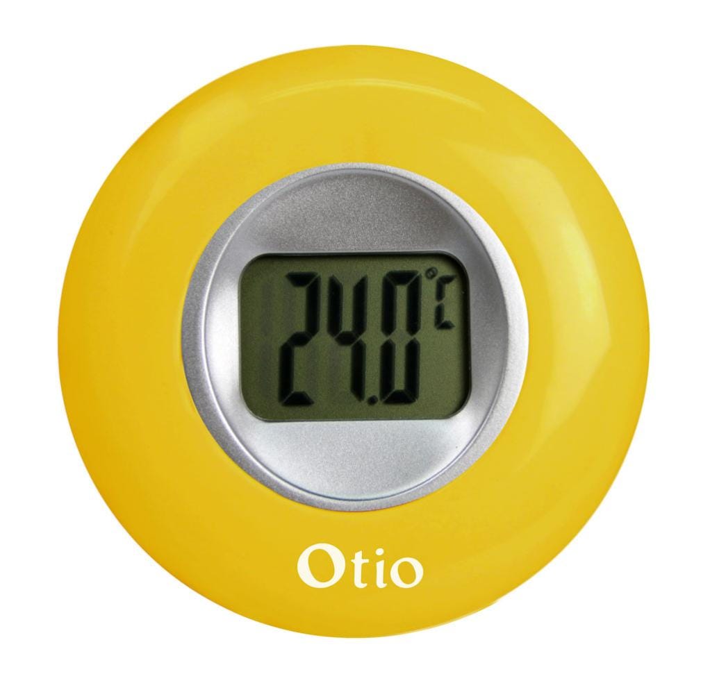Thermomètre intérieur jaune OTIO