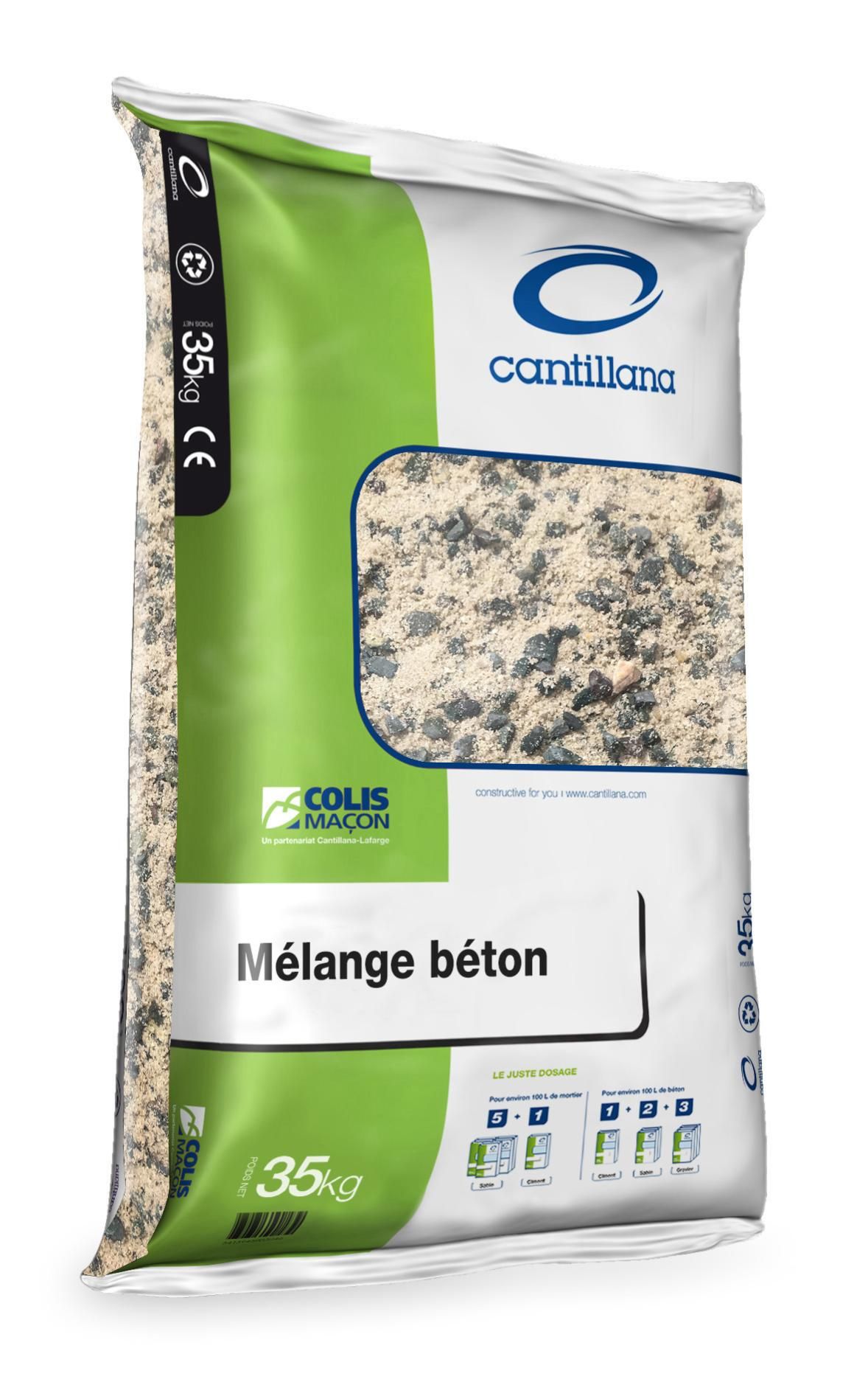 M lange Sable 0 4 gravillon 4 20 en sac sac plastique de 35 kg