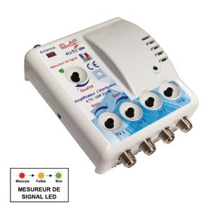 Amplificateur 40 dB programmable 32 canaux avec filtre 5G LTE - Le