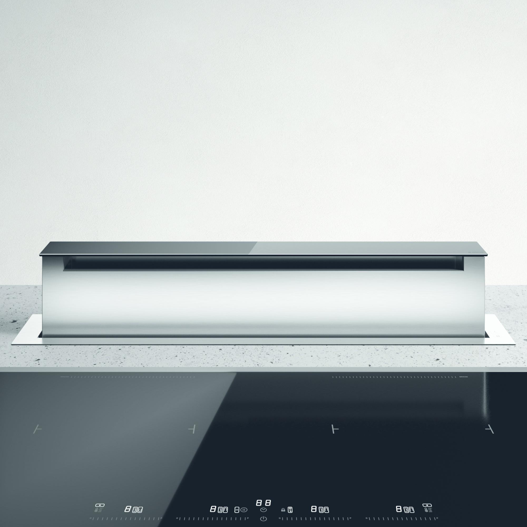Hotte plan de travail L.90 cm ELICA PANDORA IX/F/90 inox | Leroy Merlin