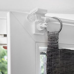 Tringle à rideaux Extensible sans perçage Fenêtres PVC - ALU - BOIS. 40CM X  60CM 313101497458