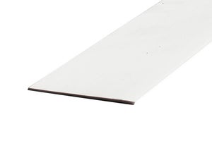 PROFILE PLAT PVC BLANC 30X3MM 2.60M