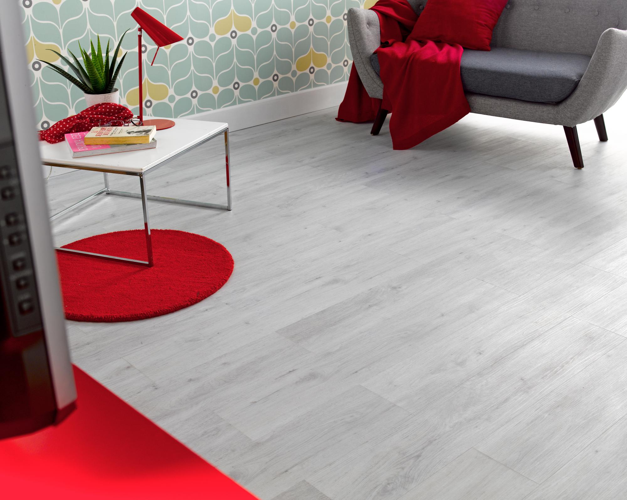 Lame PVC clipsable sunny white GERFLOR Senso lock plus | Leroy Merlin