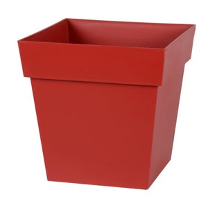 Grand Pot de Fleur Rouge 60 cm