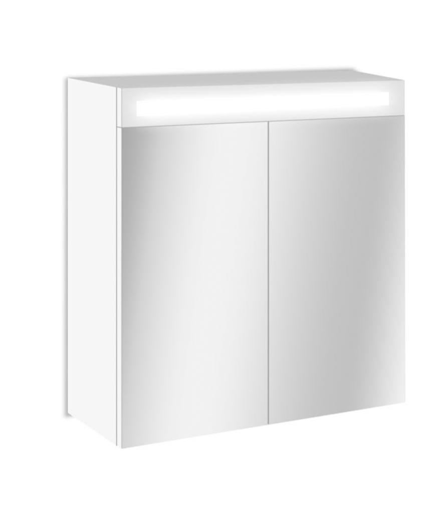 Armoire de toilette lumineuse l. 60 cm, SENSEA Telio Leroy Merlin