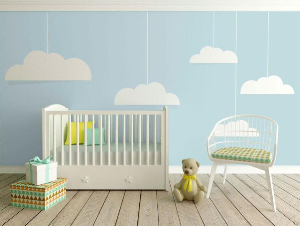 Peinture Mur Et Boiserie Chambre D Enfants Ripolin Bleu Ciel Satine 2 5 L Leroy Merlin