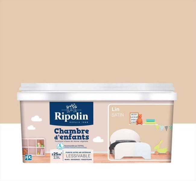 Peinture Mur Et Boiserie Chambre D Enfants Ripolin Blanc Lin Satine 2 5 L Leroy Merlin Peinture Mur Et Boiserie Chambre D Enfants Ripolin Blanc Lin Satine 2 5 L Leroy Merlin
