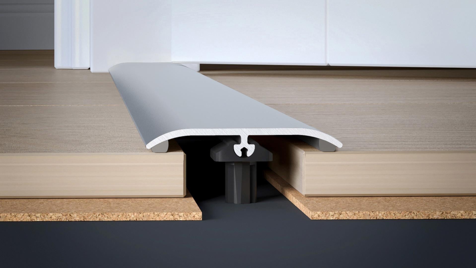 Barre de seuil 4 en 1, l.37 mm x L.166 cm mat | Leroy Merlin