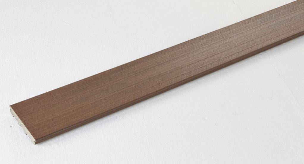 Lot de 20 Lambourde pour lames en bois composite Nuances Brun