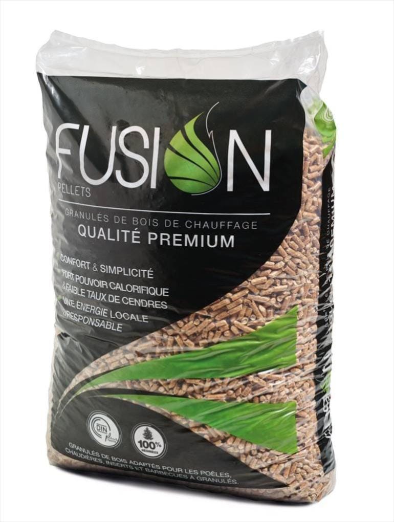 Granul s de bois FUSION en sac 15 kg Leroy Merlin