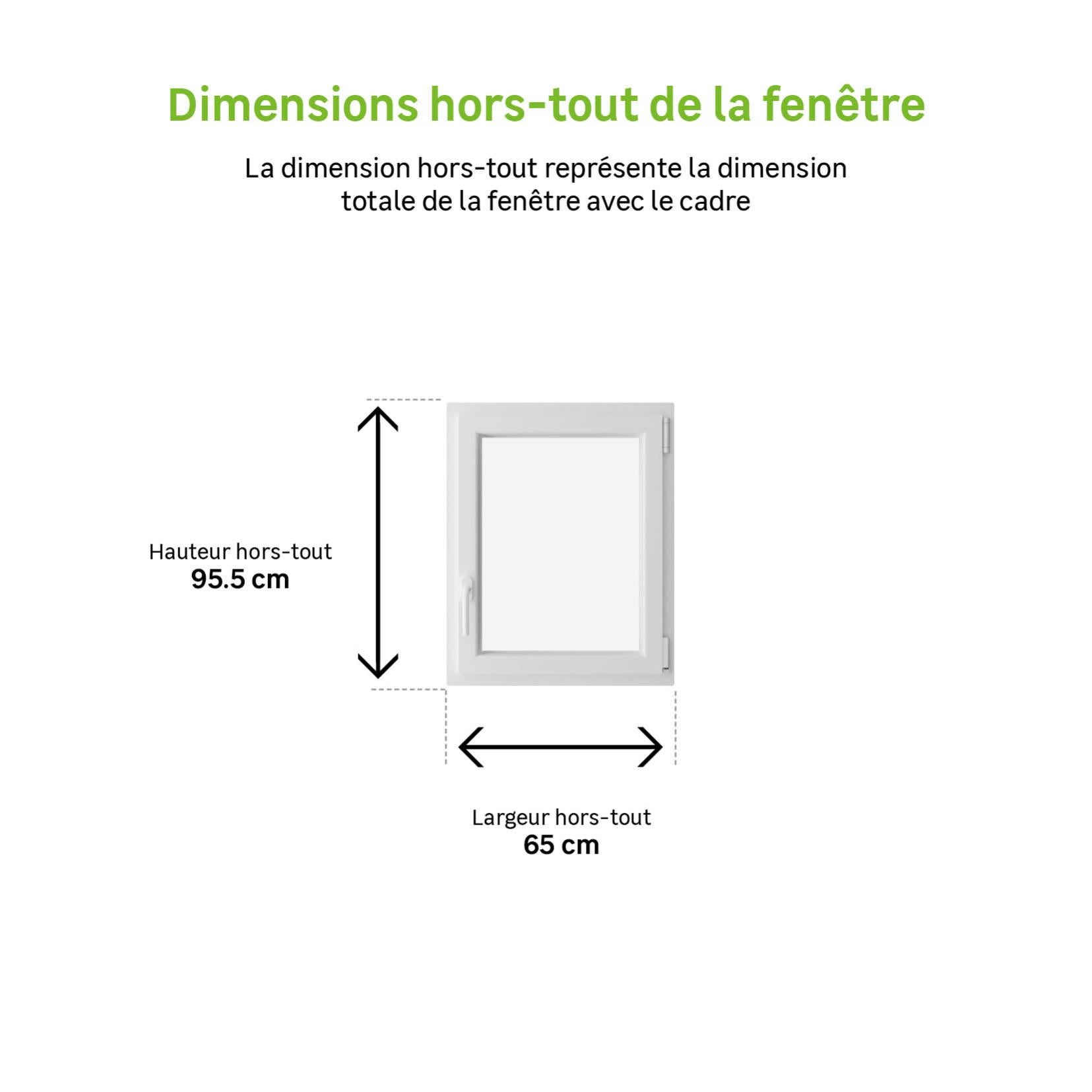 Fenetre Oscillo Battant 1 Vantail Sur Mesure Au Meilleur Prix Leroy Merlin