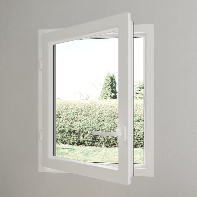 Fenêtre PVC cintré 1 ventail ouvrant 150x60
