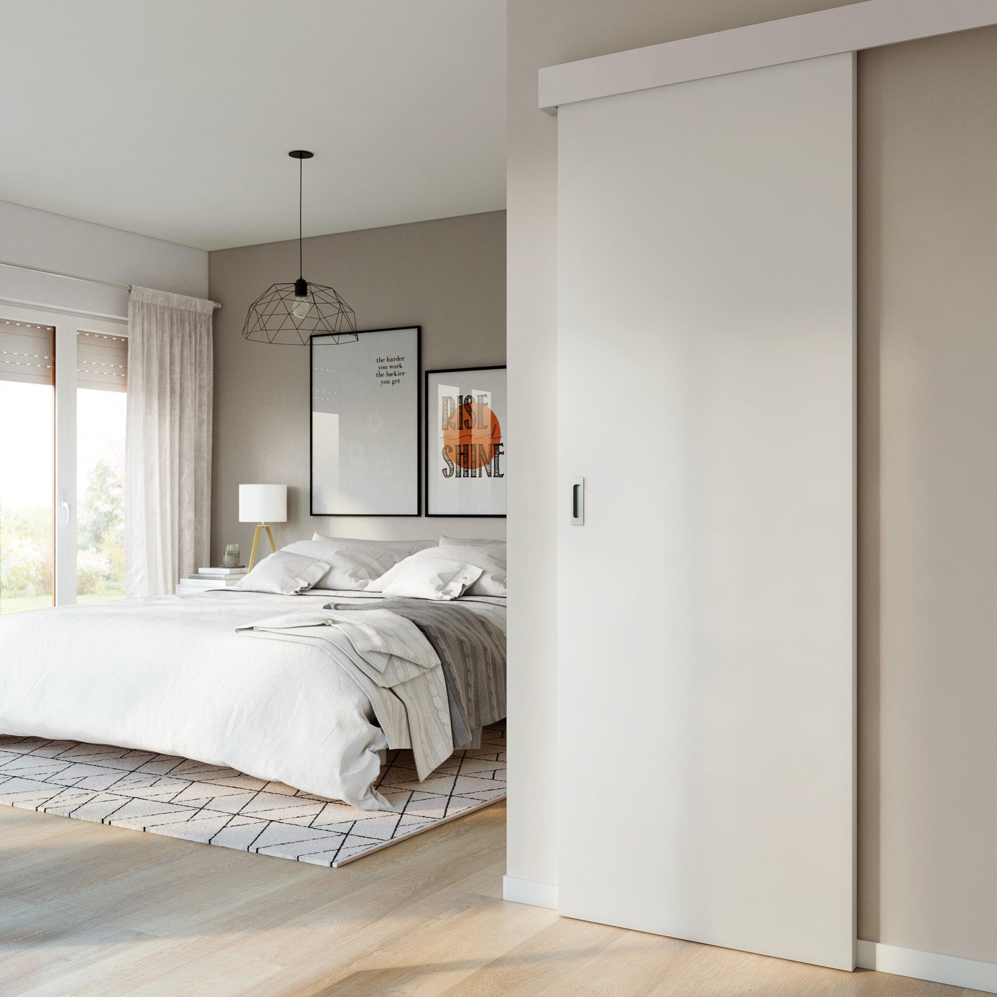 Porte coulissante Loulou, H.204 x l.83 cm Leroy Merlin