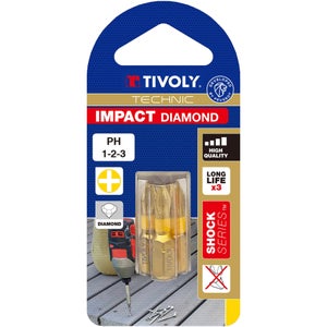 TIVOLY - Coffret embout de vissage - IMPAKTOR DIAMOND - Visseuse à choc
