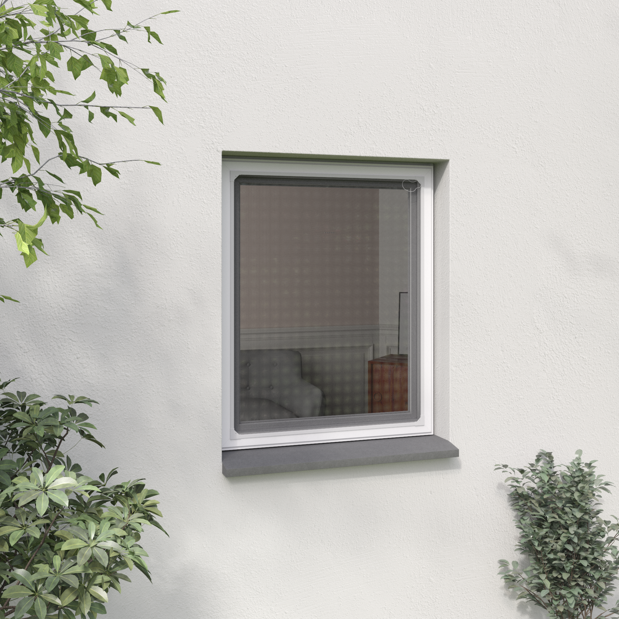 Plusieurs cadres et mailles disponibles Marron 150 x 180 cm Convient à toutes les tailles NeatiEase Moustiquaire magnétique réglable pour fenêtre 