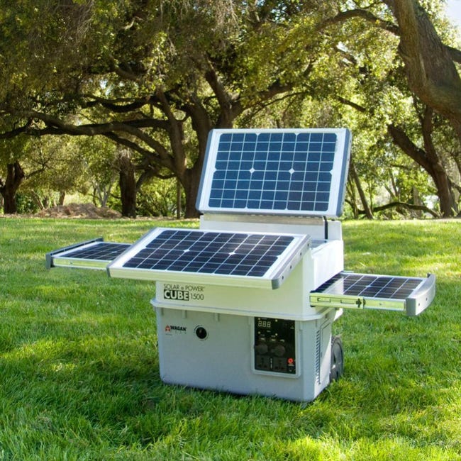 Station énergie solaire rechargeable Cub1500