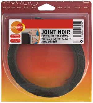 Joint rond tressé- diamètre 5mm pour poele à bois - Ersho Distribution