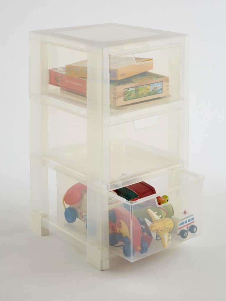 Tour de rangement plastique , l.32.5 x P.35 x H.59.5 cm | Leroy Merlin