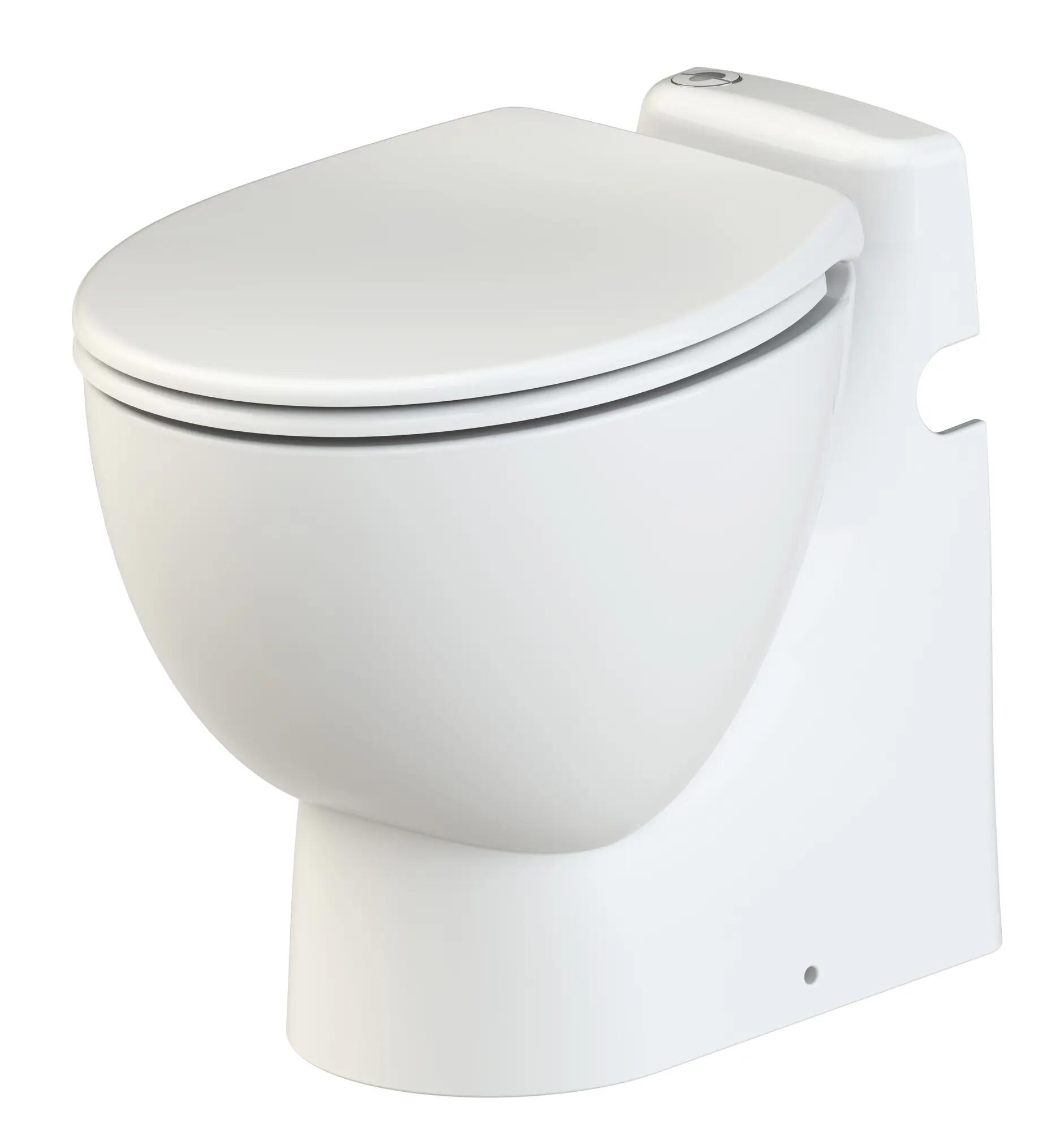WC à poser avec broyeur intégré Sanicompact 555 SFA