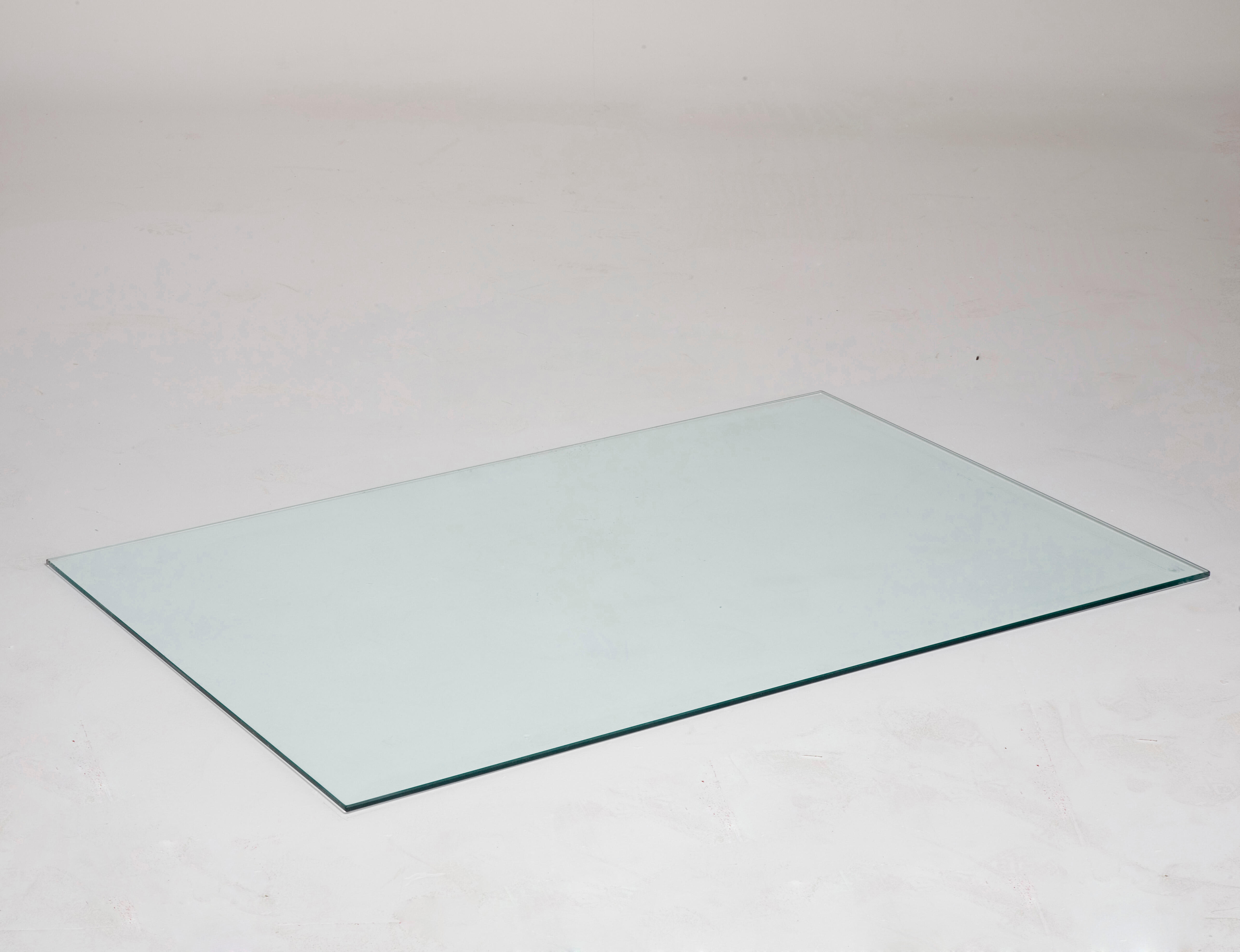 Plateau de table verre, L.120 x l.80 cm x Ep.8 mm