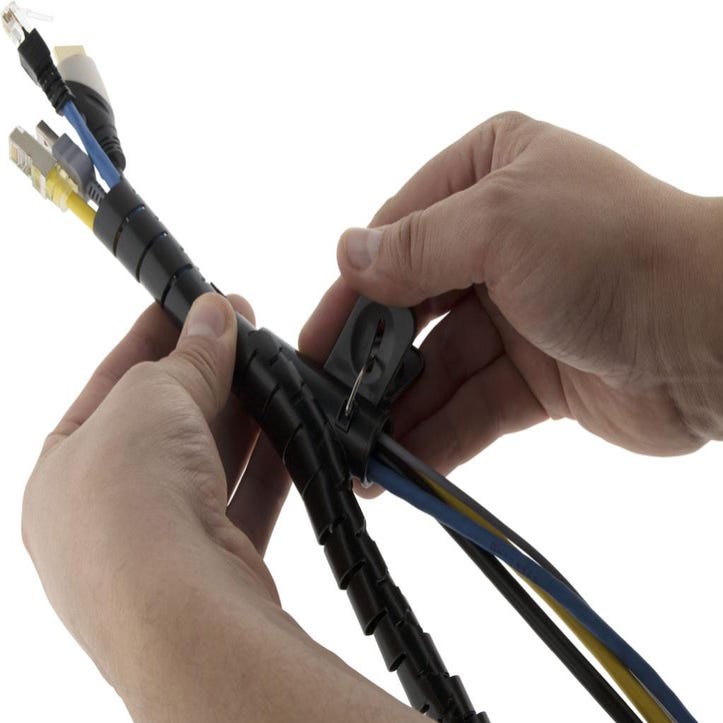 DEBFLEX Attache Câble, Range Câble, Fixation Câble électrique