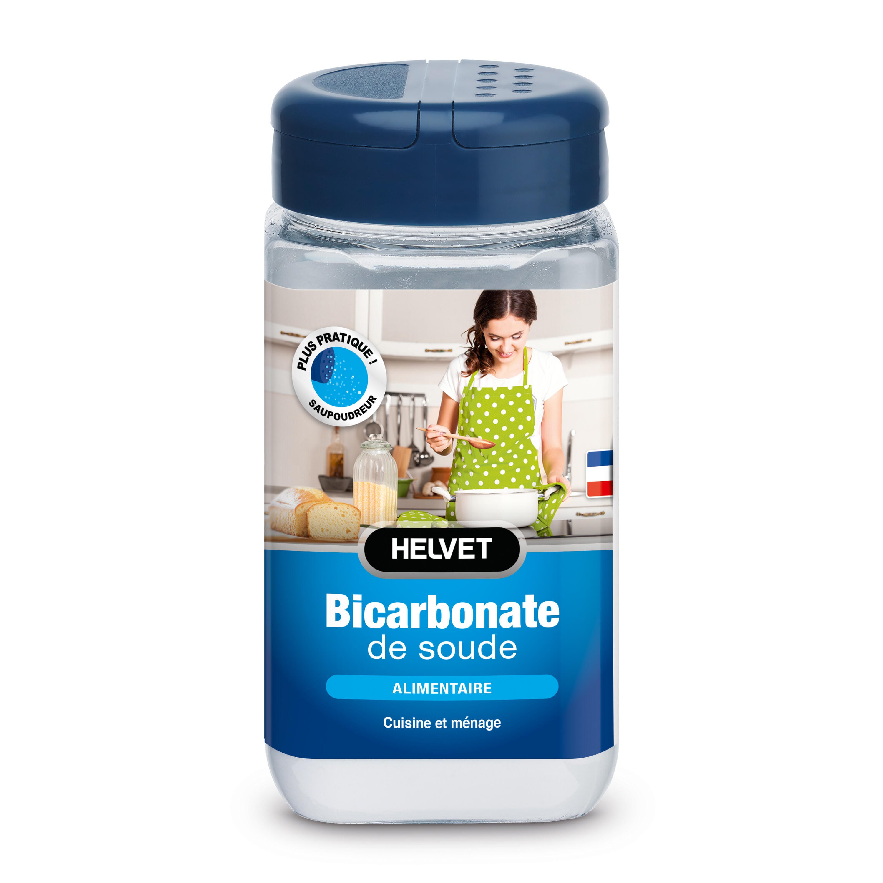 Bicarbonate de soude poudre Alimentaire HELVET 0.475