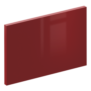 Façade de tiroir de cuisine Sevilla rouge brillant H.25.3 x l.39.7 cm