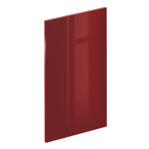 Façade de tiroir de cuisine Sevilla rouge brillant H.76.5 x l.44.7 cm