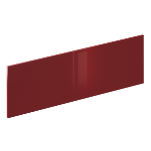 Façade de tiroir de cuisine Sevilla rouge brillant H.38.1 x l.119.7 cm