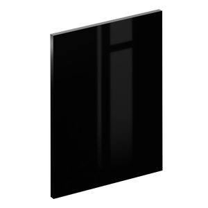 Porte de cuisine Sevilla noir brillant H.50.9 x l.39.7 cm