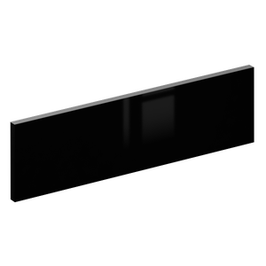 Bandeau Sevilla noir brillant H.16.7 x l.59.7 cm
