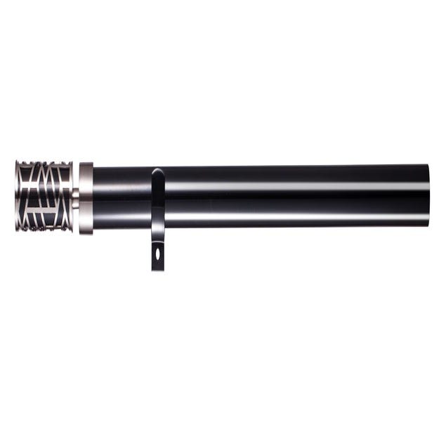 Tringle De Vitrage Extensible 80-140 Cm - Laiton Brillant, Diamètre 7 Mm - Pour Voilages Et Rideaux Légers