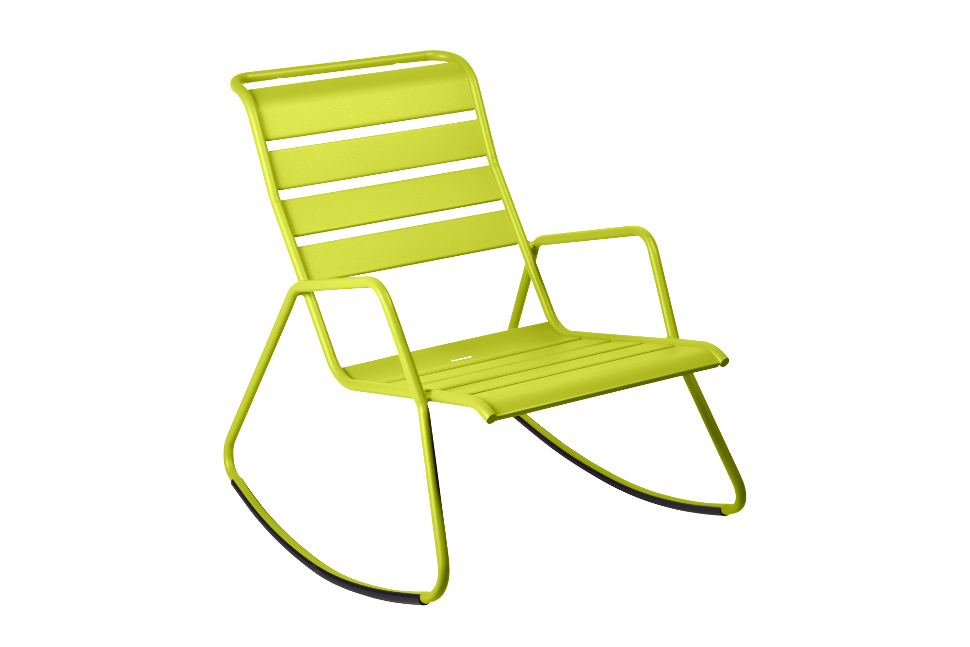 Fauteuil bas de jardin en acier Monceau vert | Leroy Merlin