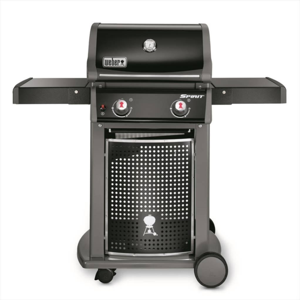 Barbecue au gaz WEBER Spirit class.E210, noir Leroy Merlin