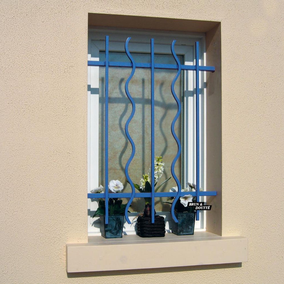 Posez des grilles metalliques pour protéger vos fenêtres