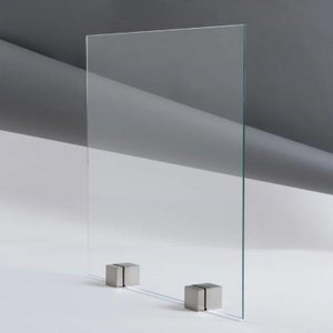 8 x 12 pouces Rectangle Plié Plaque de verre transparent 3/16 « d’épaisseur  - Plaque de verre rectangulaire pour le découpage, Personnaliser le verre