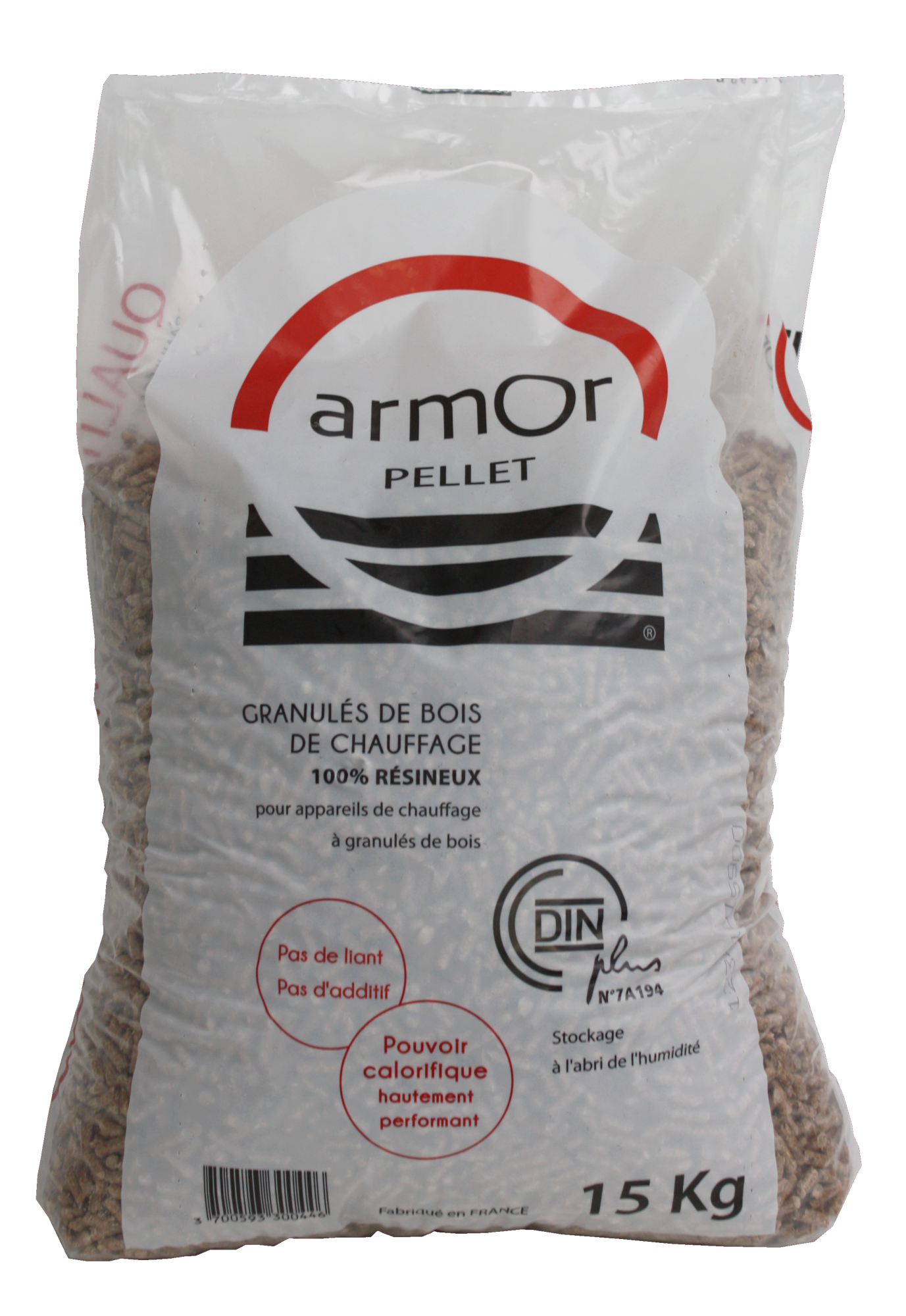 Granulés De Bois En Sac, Armor Pellet, 15 Kg | Leroy Merlin