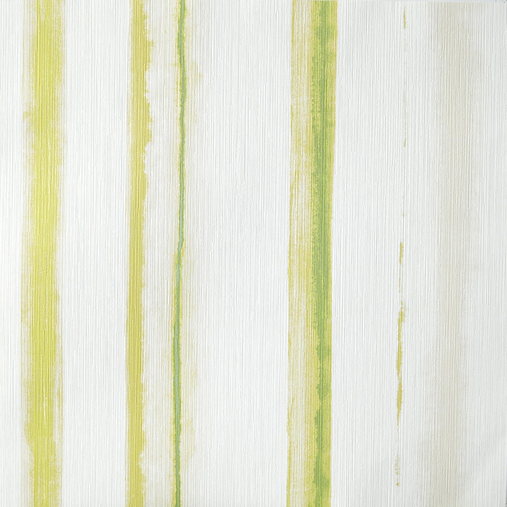 Papier peint vinyle COLOR BOX rayure vert | Leroy Merlin