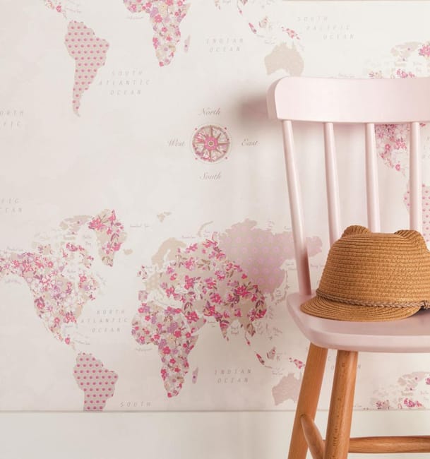 Papier Peint Papier Pretty Lili World Map Rose Violet Leroy Merlin Papier Peint Papier Pretty Lili World Map Rose Violet Leroy Merlin