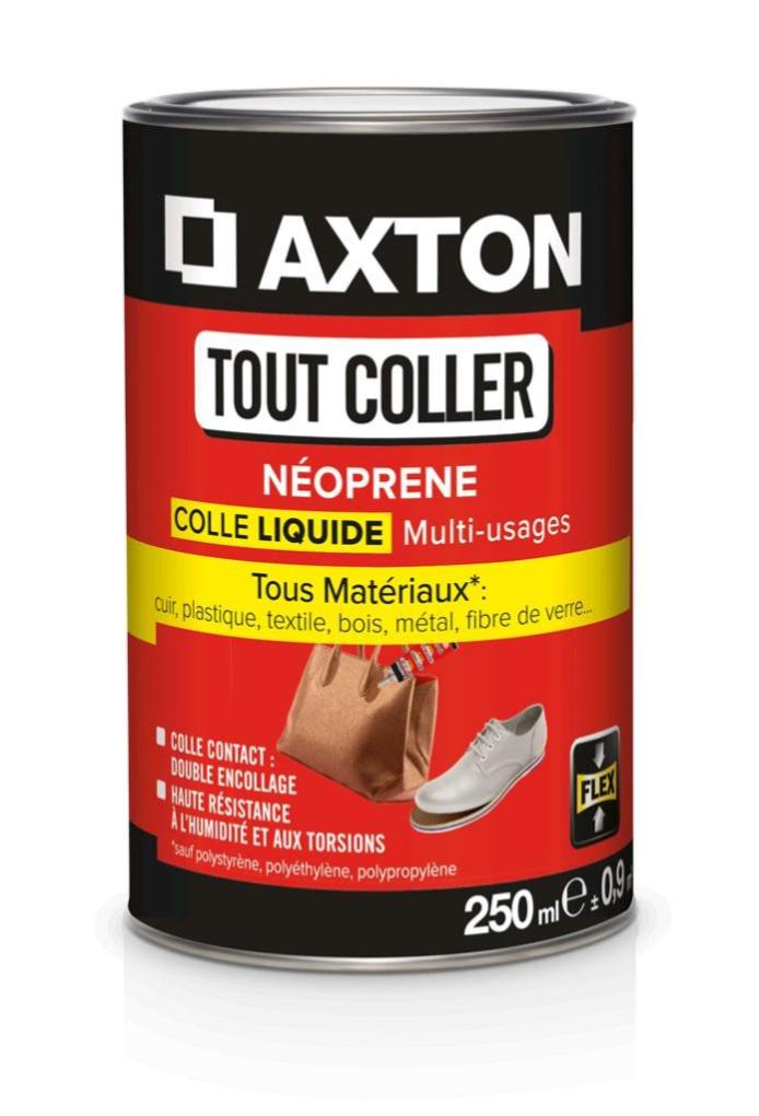 Colle néoprène liquide Tout coller AXTON, 250 ml