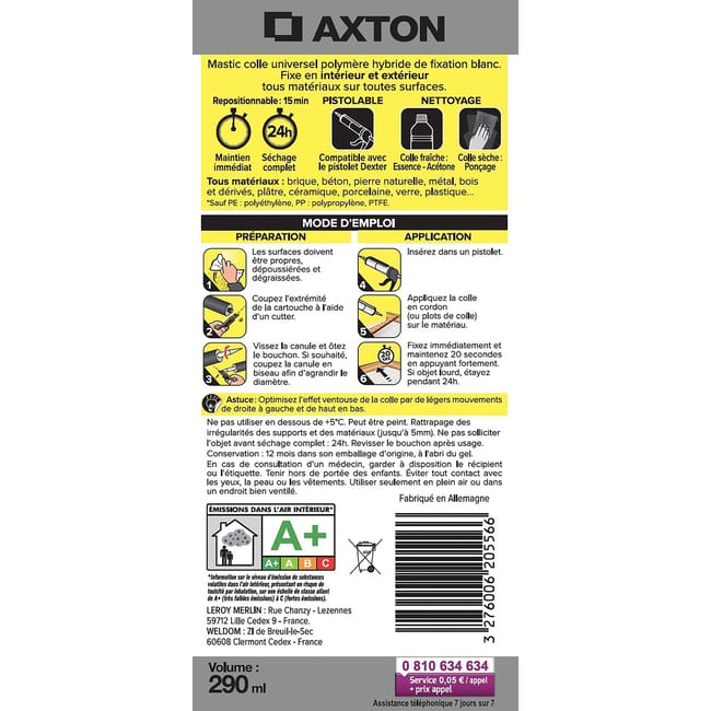 Ciment colle exterieur leroy merlin hot sale