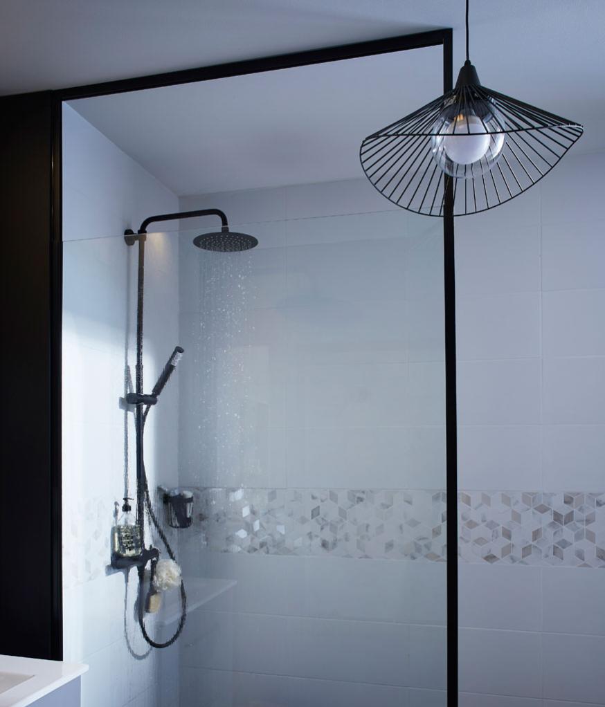 Suspension Kasteli, Sans ampoule, noir; E27 INSPIRE Leroy Merlin