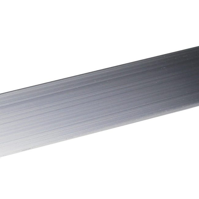 Profilé aluminium plat 40 mm épaisseur 2 mm