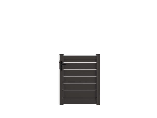 Portillon Battant Aluminium Bono Gris Zinc Naterial L 100x H 124 5 Cm Leroy Merlin Portillon Battant Aluminium Bono Gris Zinc Naterial L 100x H 124 5 Cm Leroy Merlin