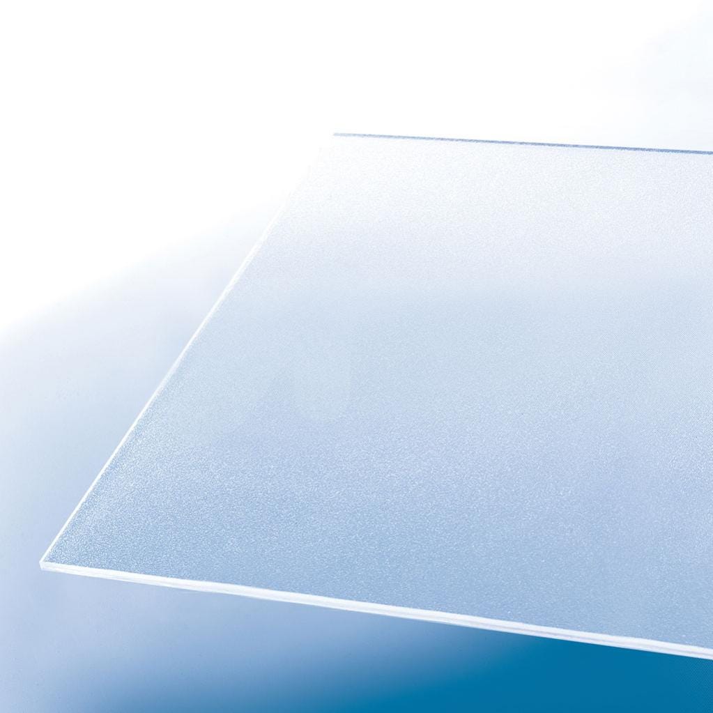 Plaque lisse transparent 180 x 60 cm +/- 4mm - Mr.Bricolage