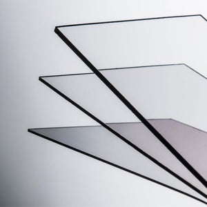 Plaque plexiglass 5mm aspect de verre